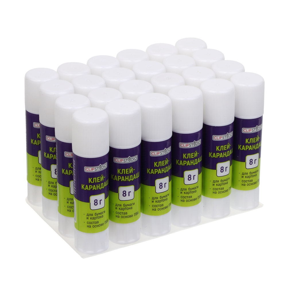 ClipStudio Клей-карандаш 8 г, на основе PVA - #6