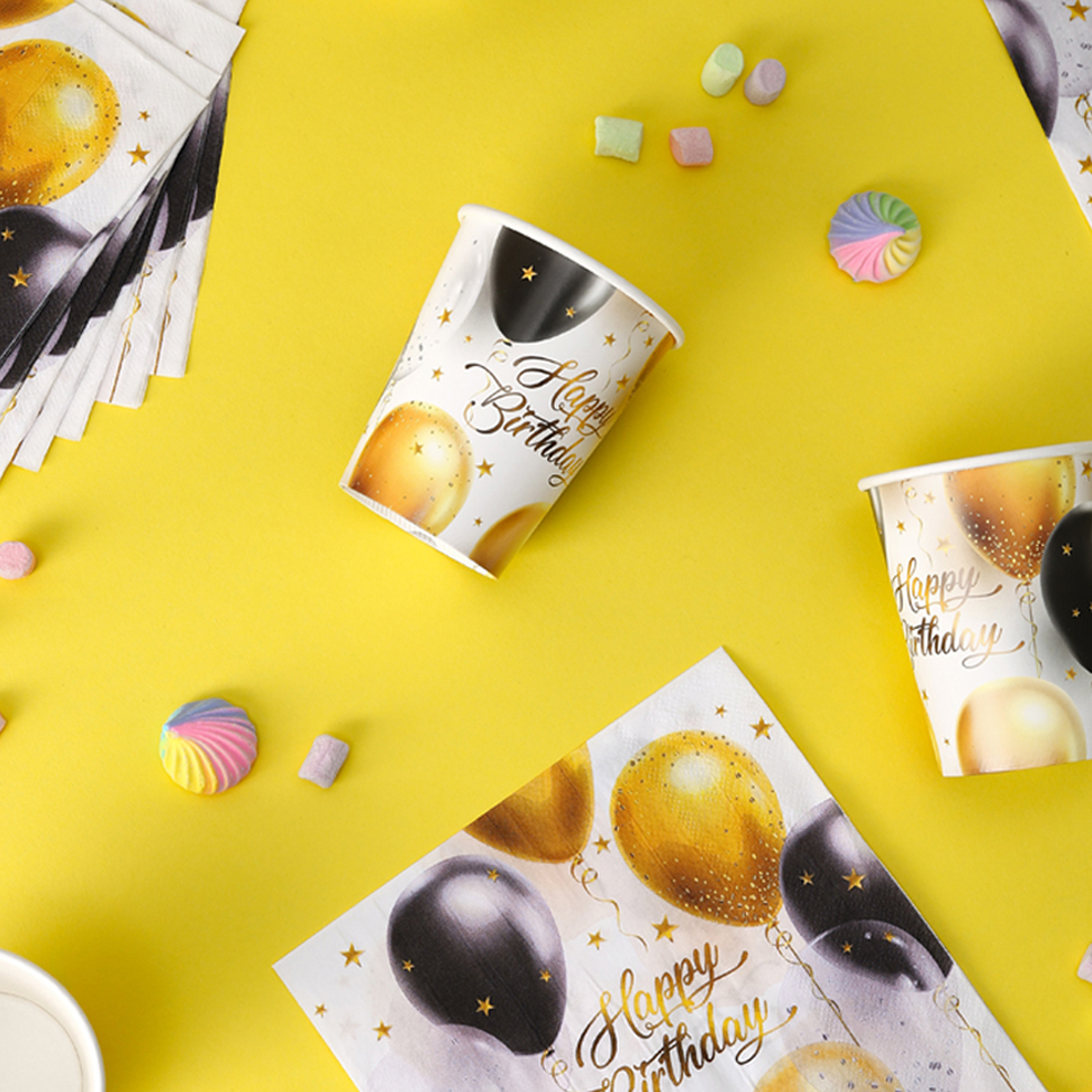 Набор салфеток бумажных тм Fntastic, 12 шт Happy birthday! 33x33 см - #8