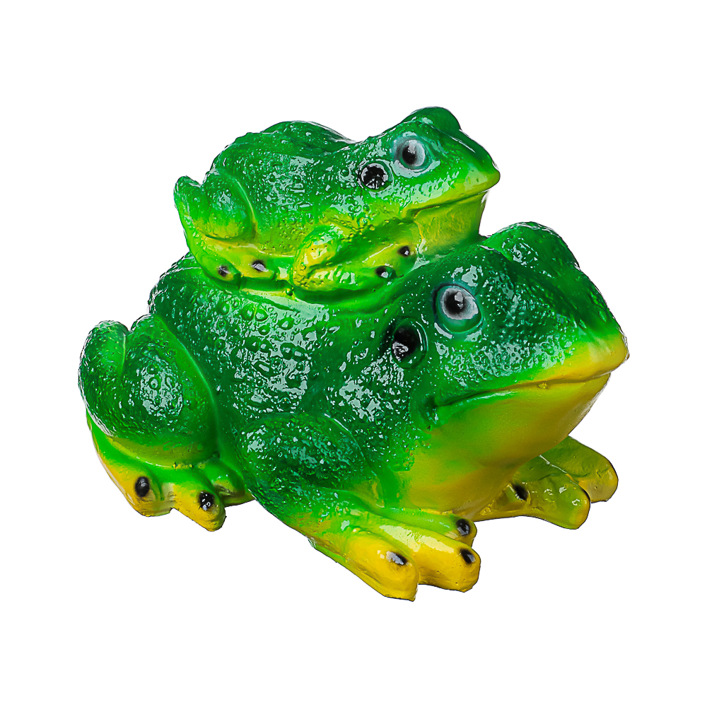 Фигура садовая Две жабы 16х27см гипс - #1