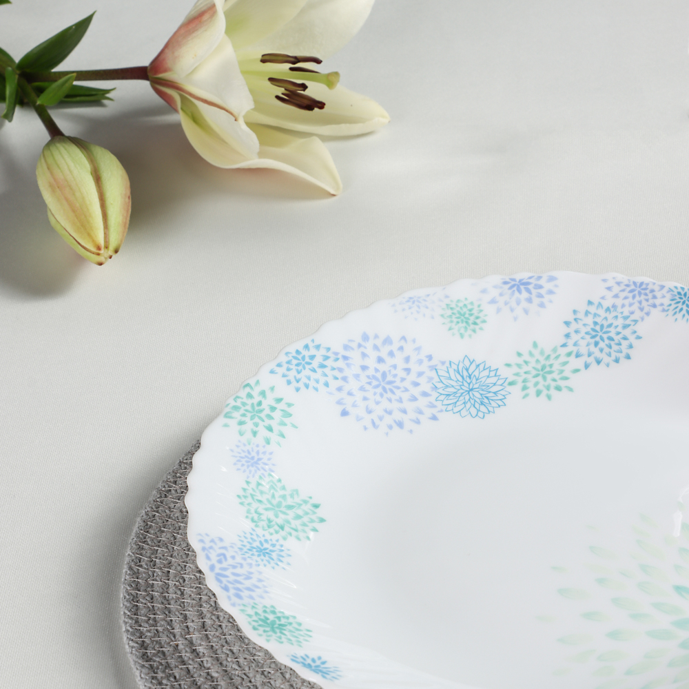 MILLIMI Асиано Набор столовой посуды 19 пр., опаловое стекло - #13