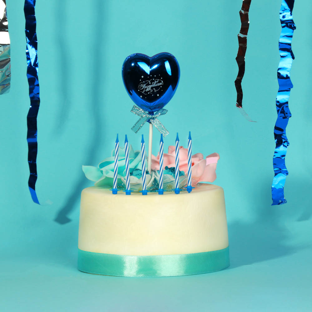 Декор для торта FNtastic "Сердце/Шарик/Звезда" - #9