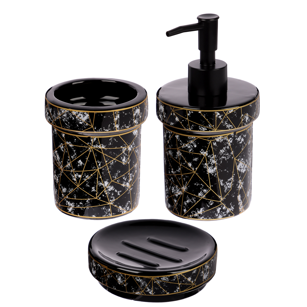 VETTA Стакан для ванной комнаты "Ла Рош 2", керамика, 2 дизайна (без мет.) - #6