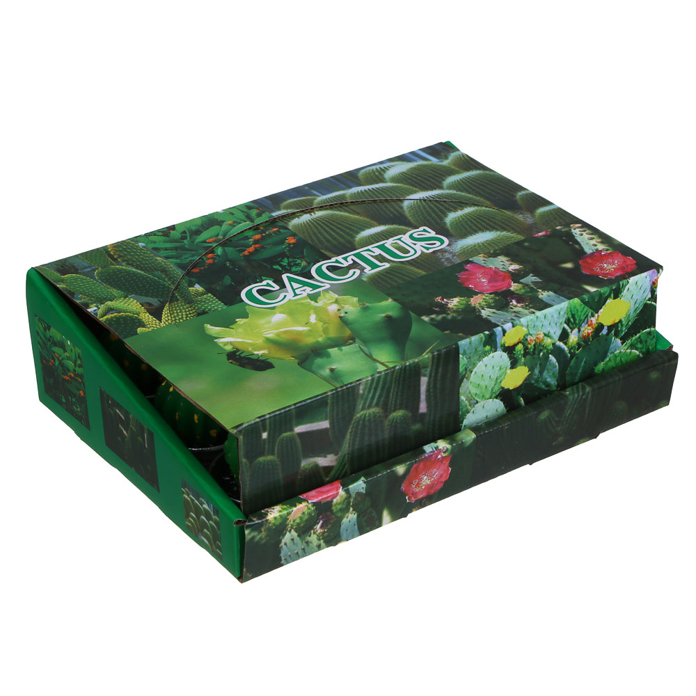 Свеча - кактус, парафин, 20 гр, 3,5х4 см - #7
