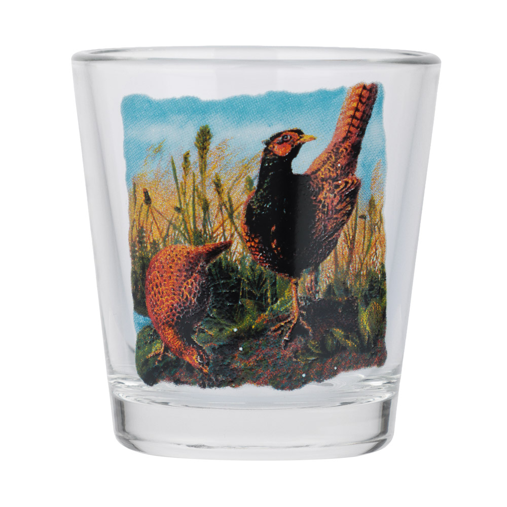 Набор Охота штоф 0,5л + стопки 50мл 6шт, стекло, с декором - #7