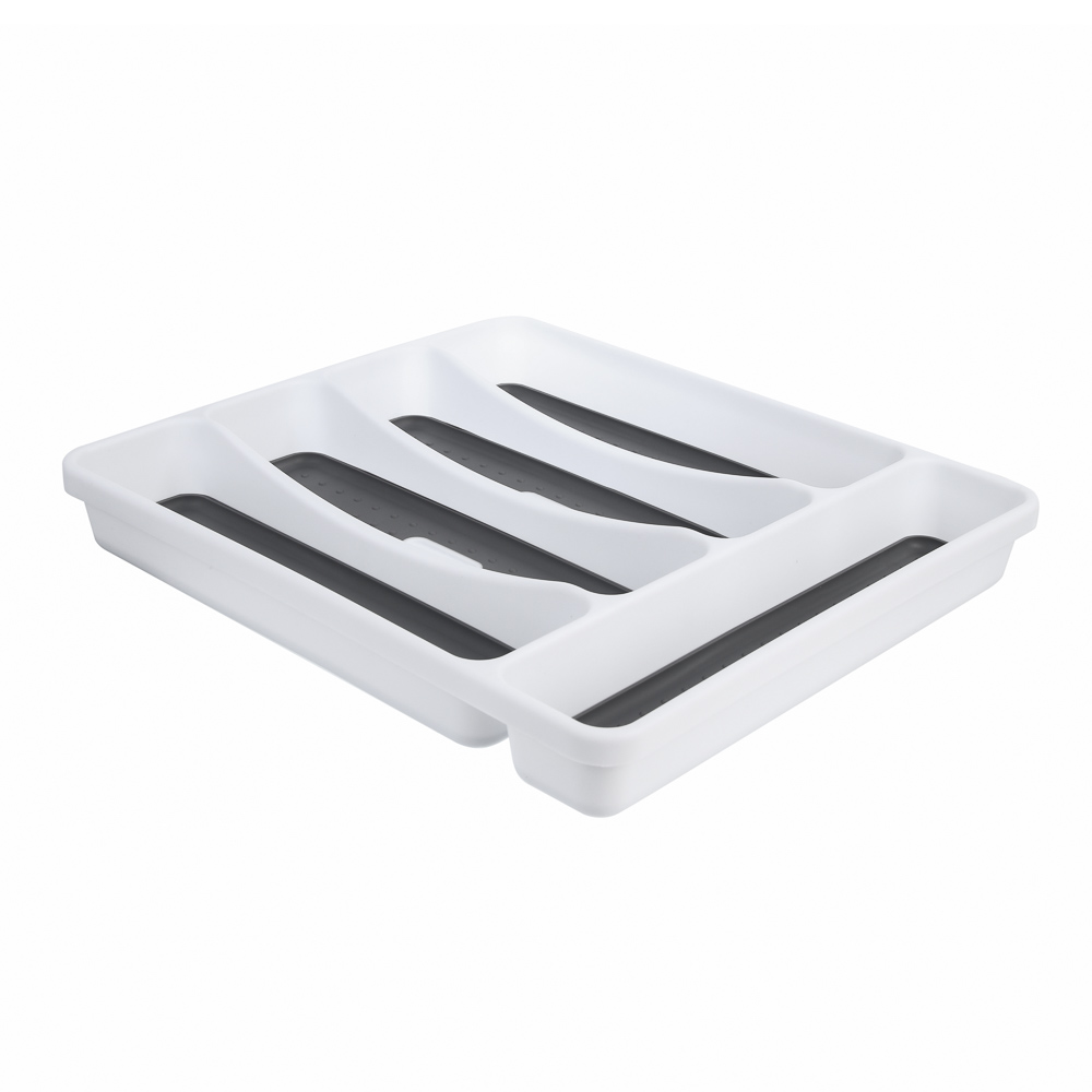 Лоток для столовых приборов тм VETTA, 5 секций, 32,8x29,3x4,5 см, полипропилен - #4