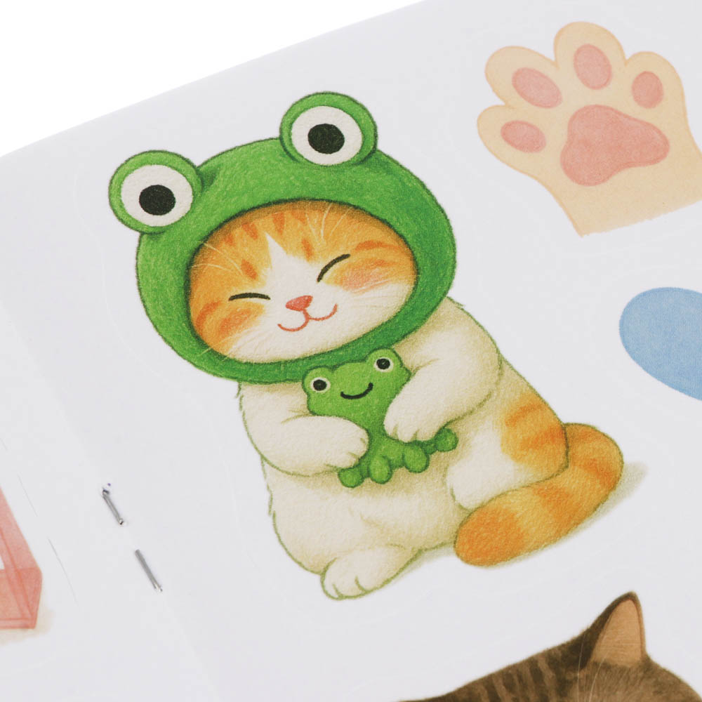 ХОББИХИТ Альбом " Sticker book" 21х14см, картон, бумага, 4 дизайна - #4