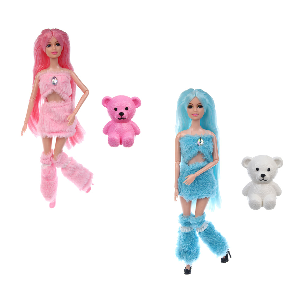 ИГРОЛЕНД Кукла 30 см с питомцем, PVC, ABS, 15,5х5,5х31 см - #2