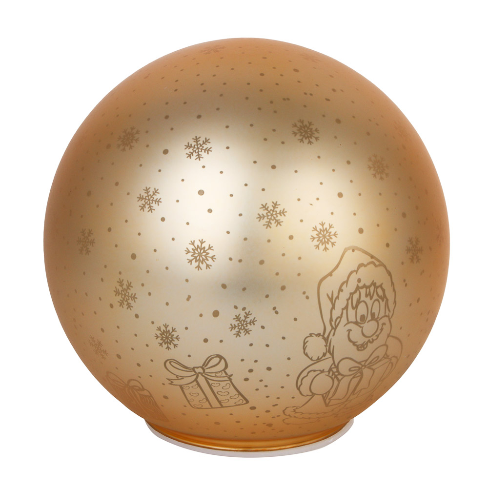 СНОУ БУМ Светильник декоративный LED, в виде шара, диаметр 15см, стекло, PS, 3xAA, 1 режим - #2