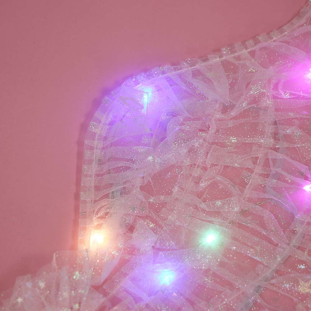 СНОУ БУМ Крылья Ангела LED, 74х24-25см, PVC, полиэстер, 3хLR44, 3 режима, 2 дизайна - #6