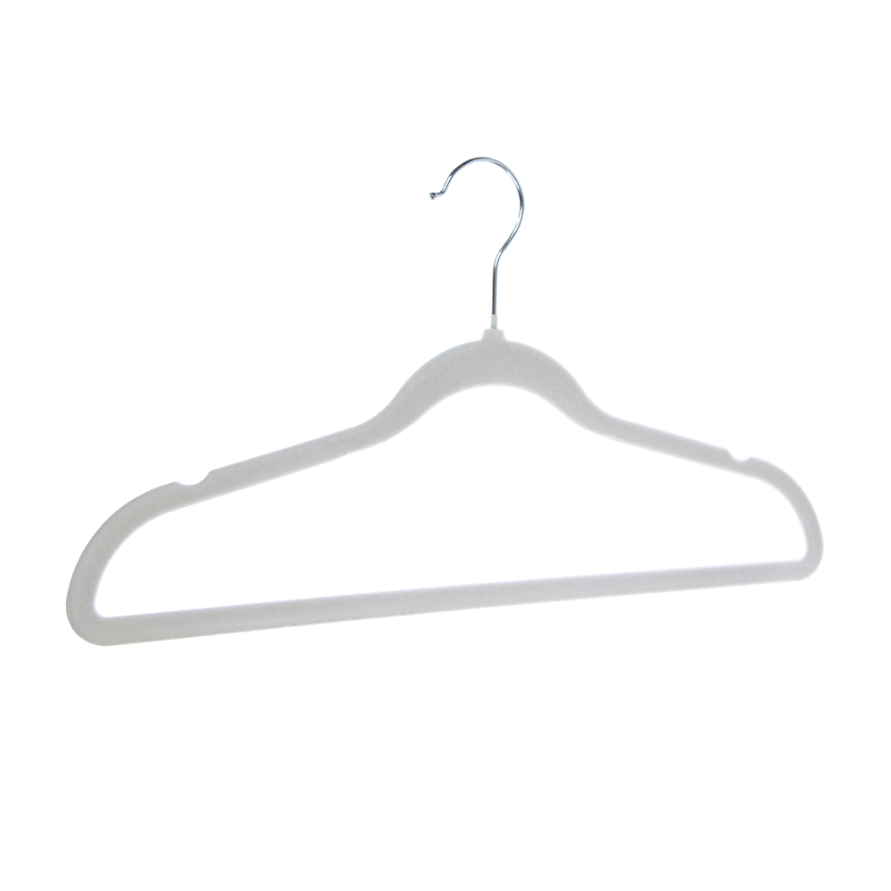 VETTA Набор вешалок для одежды 4шт, 42см, с покрытием флок - #3