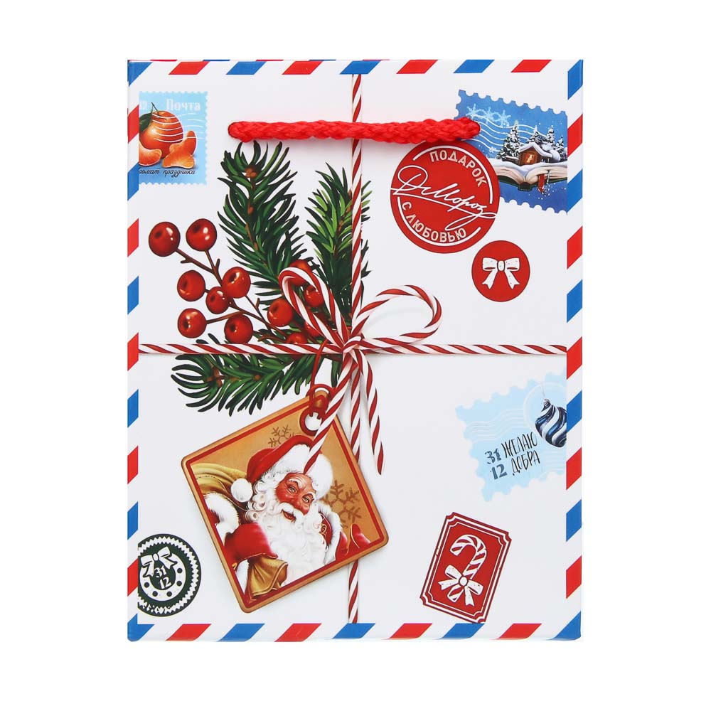 Пакет тм СНОУ БУМ подарочный, 11,5x14,5x6 см, бумага, арт.29, 3 дизайна - #4