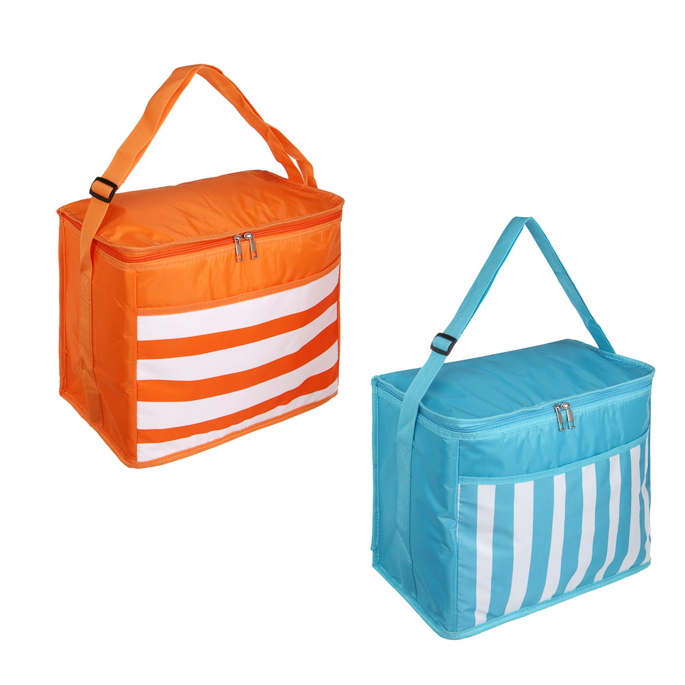 Термосумка, тм ЯРКОЕ ЛЕТО, 23 л, 420D оксфорд, фольга, 35х22х30 см - #1