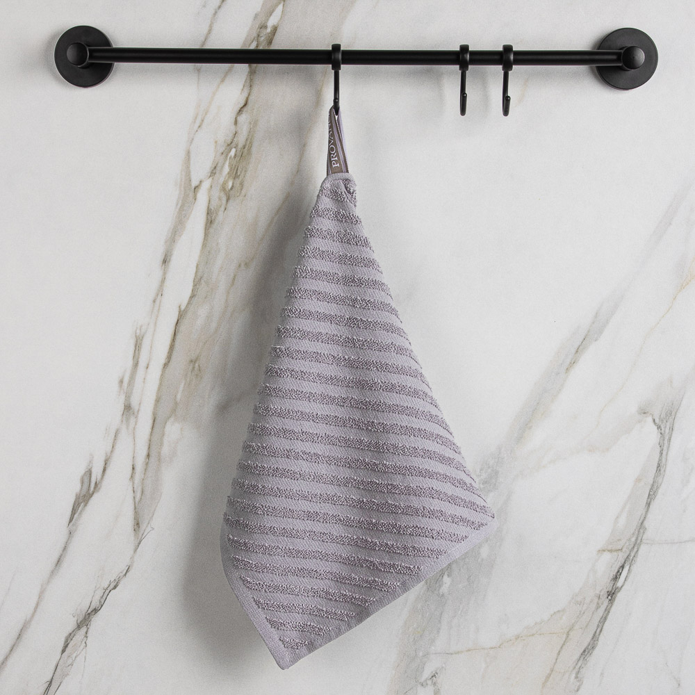 PROVANCE Линт Полотенце махровое, 100% хлопок, 30х50см, серый - #7