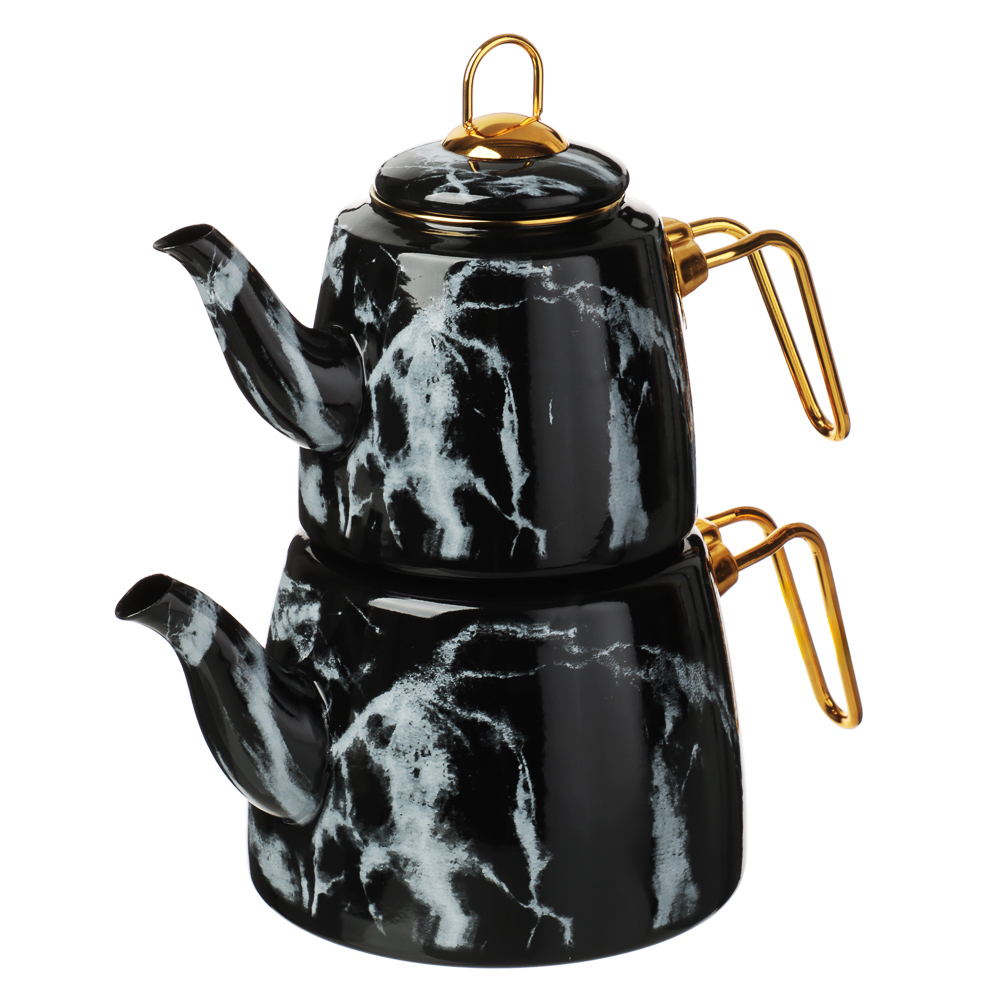 VETTA Чайник двухъярусный эмалированный, 1,5л; 2,1л - #2