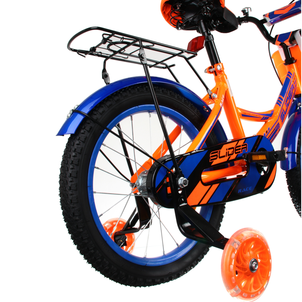 Велосипед детский двухколесный Slider Race 16", оранжевый - #8