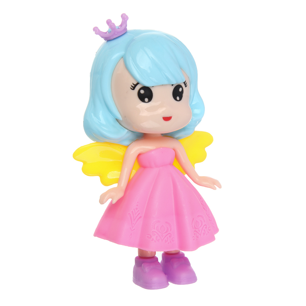 ИГРОЛЕНД Кукла с аксессуарами для игры в пакете, ABS, PP, 14х3х19 см, 4 дизайна - #11