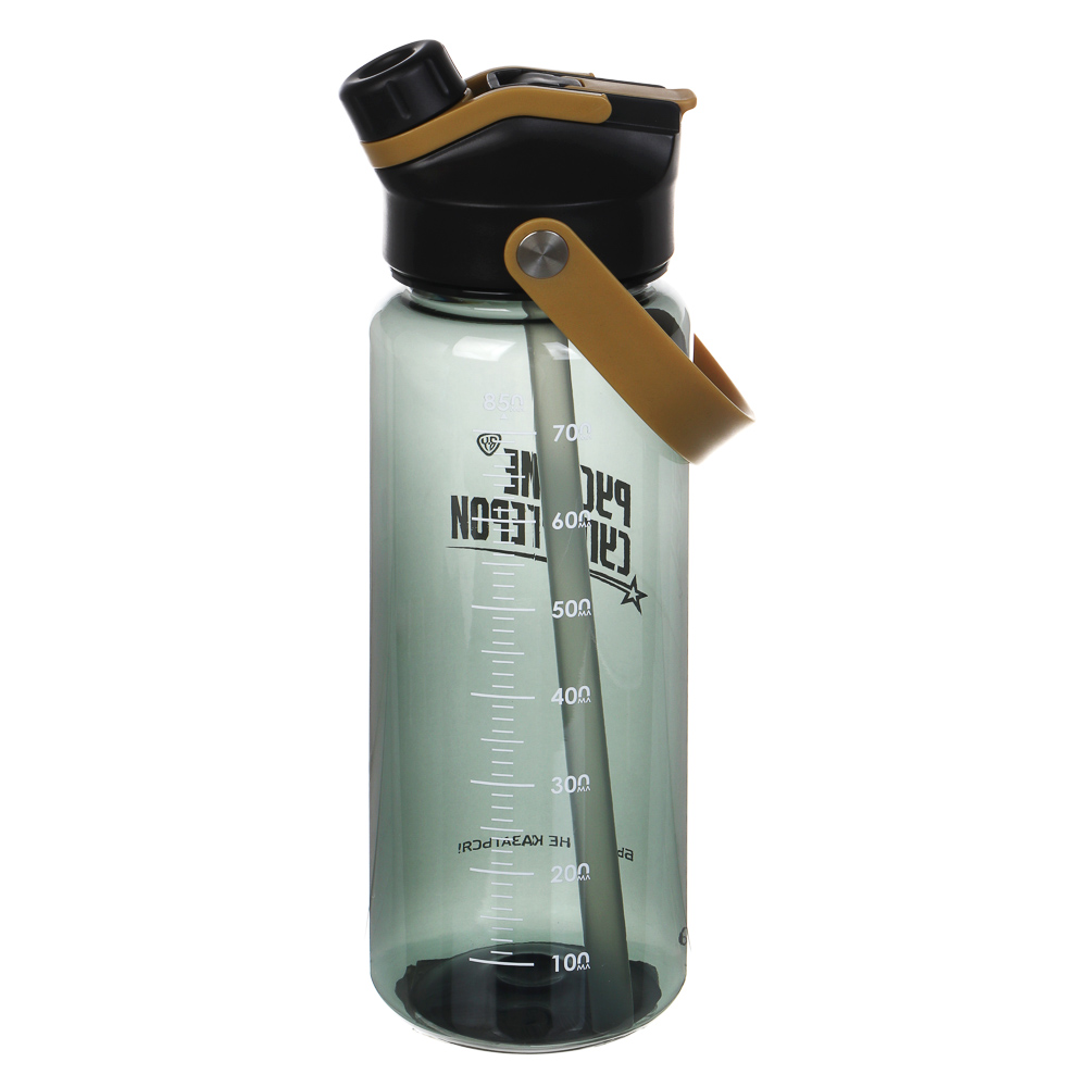 Бутылка для воды тм BY Русские Супергерои, 850мл, 24х8см, PC, PP, 2 цвета - #13