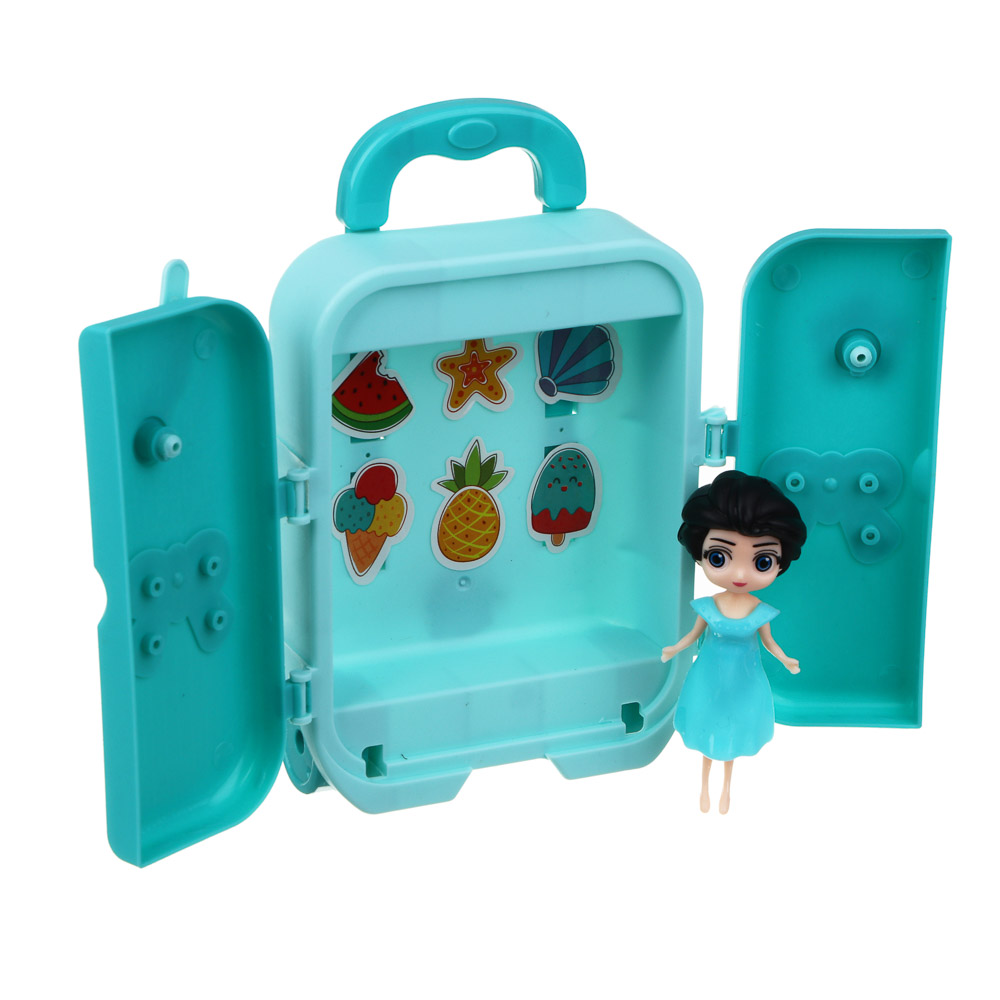 ИГРОЛЕНД Набор игровой в чемодане, сюрприз, ABS, PP, бумага, 10х4,3х14,3 см - #5
