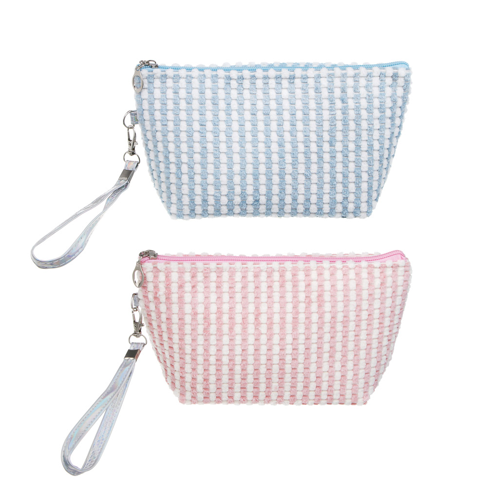 Косметичка трапеция тм ЮL Velveti  полиэстер, 23х14х7см, 2 цвета - #1