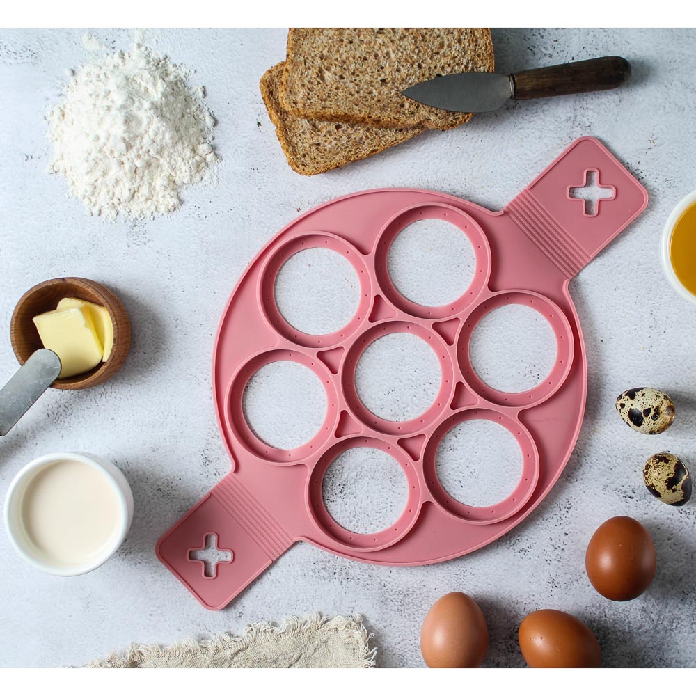 VETTA Форма силиконовая для приготовления оладий, котлет и яиц, d=23см - #5