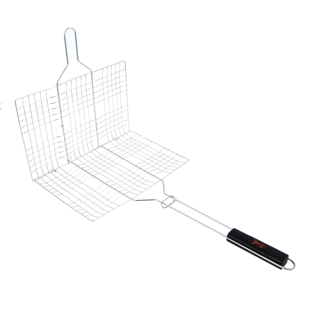 Решетка-гриль хром. тм GRILLBOOM, 21х35х2см - #5