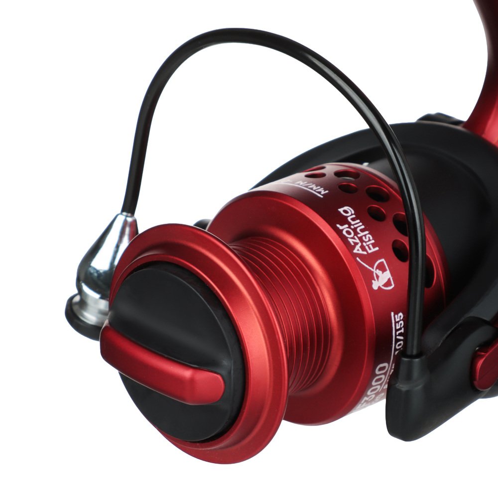 Катушка c передним фрикционом "Knight" NF-3000 тм AZOR FISHING, пластмассовая шпуля, 1bb - #2