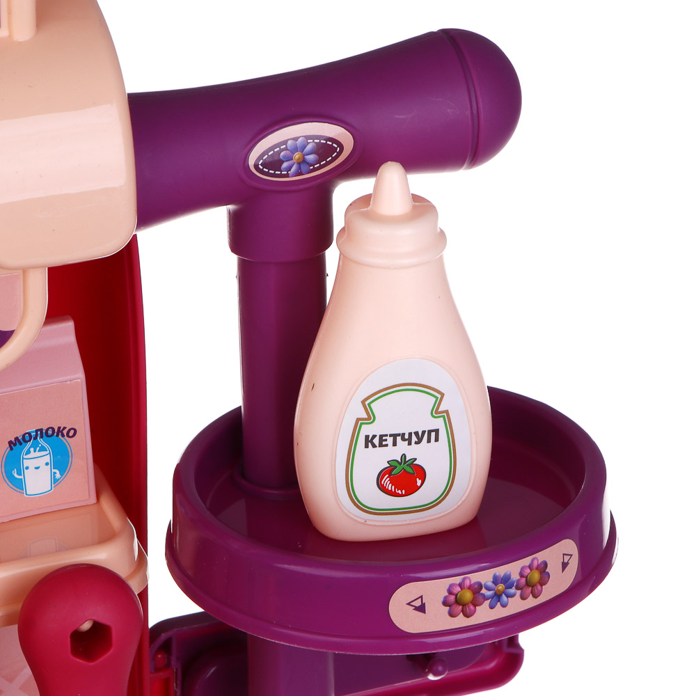 ИГРОЛЕНД Игровой набор "Кухня в чемодане", на колесах, PP, картон, 22х15,5х31 см - #9