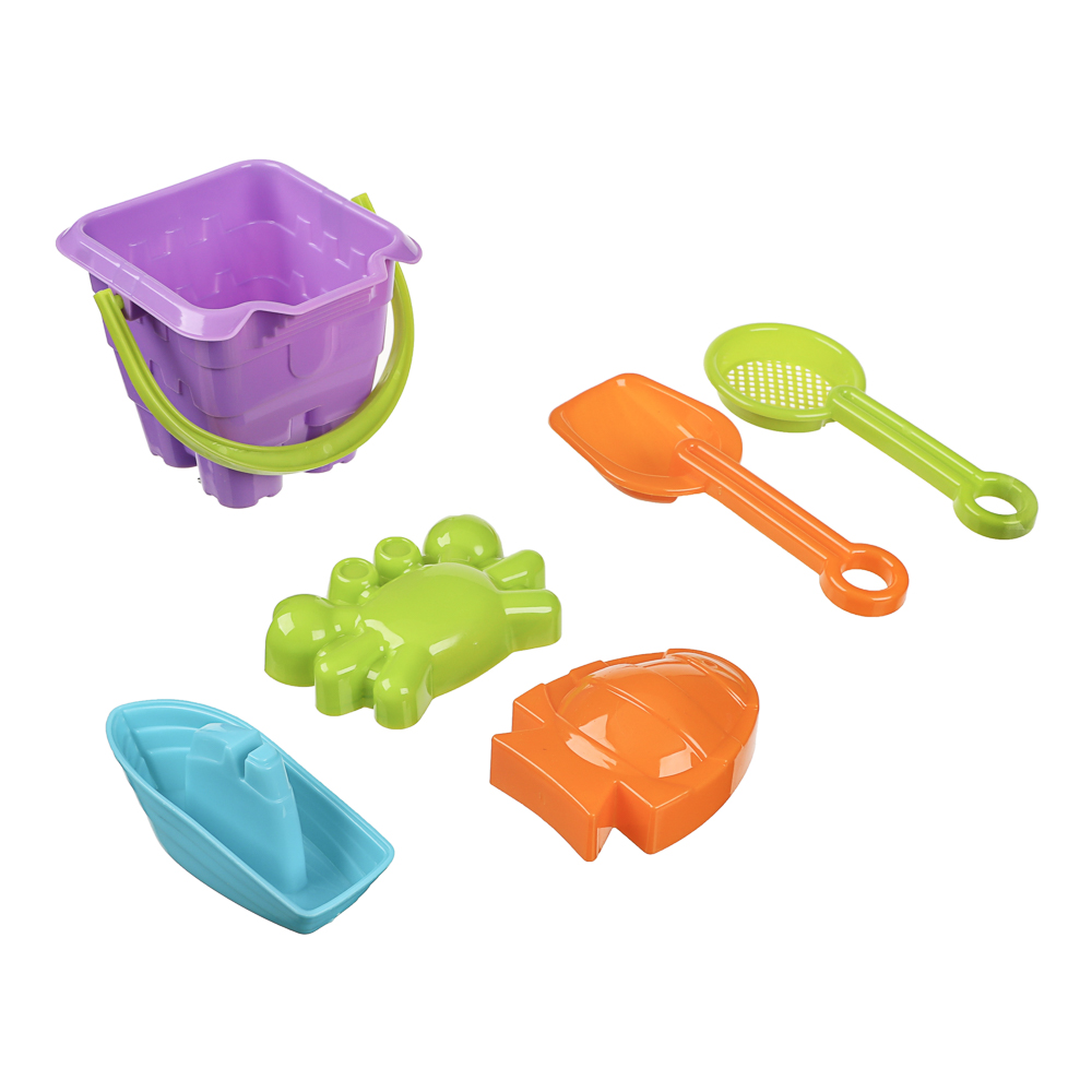 Набор для игры в песке, 6 предметов, ИГРОЛЕНД, для детей 3+ - #19
