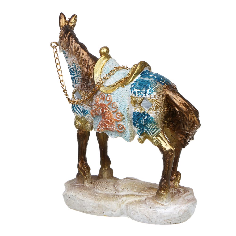 СНОУ БУМ Сувенир лошадь полистоун 14x5.7x13.7 см, 26-577 - #5