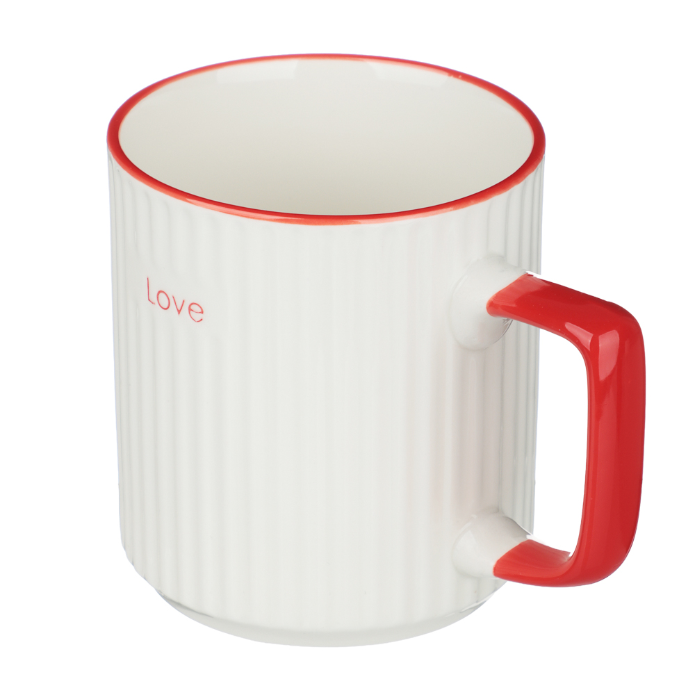 Кружка Уайт тм MILLIMI, 340мл, 3 цвета, фарфор - #3