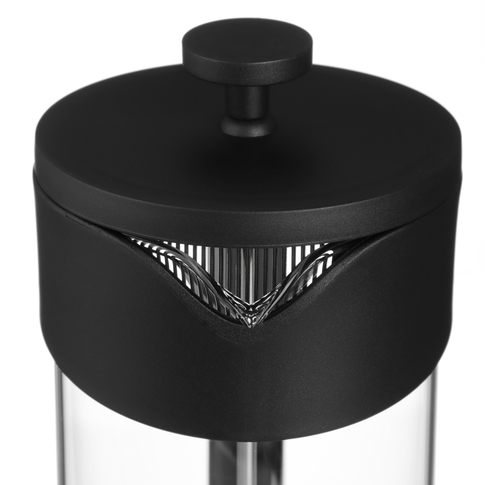 SATOSHI Лансон черный Френч-пресс 1,0л, жаропрочное стекло - #3