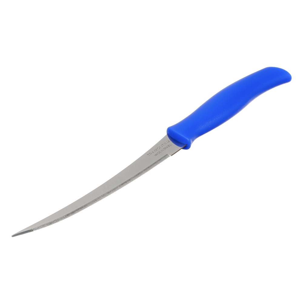 Нож для томатов 12,7 см Tramontina Athus, синяя ручка, 23088/015 - #1