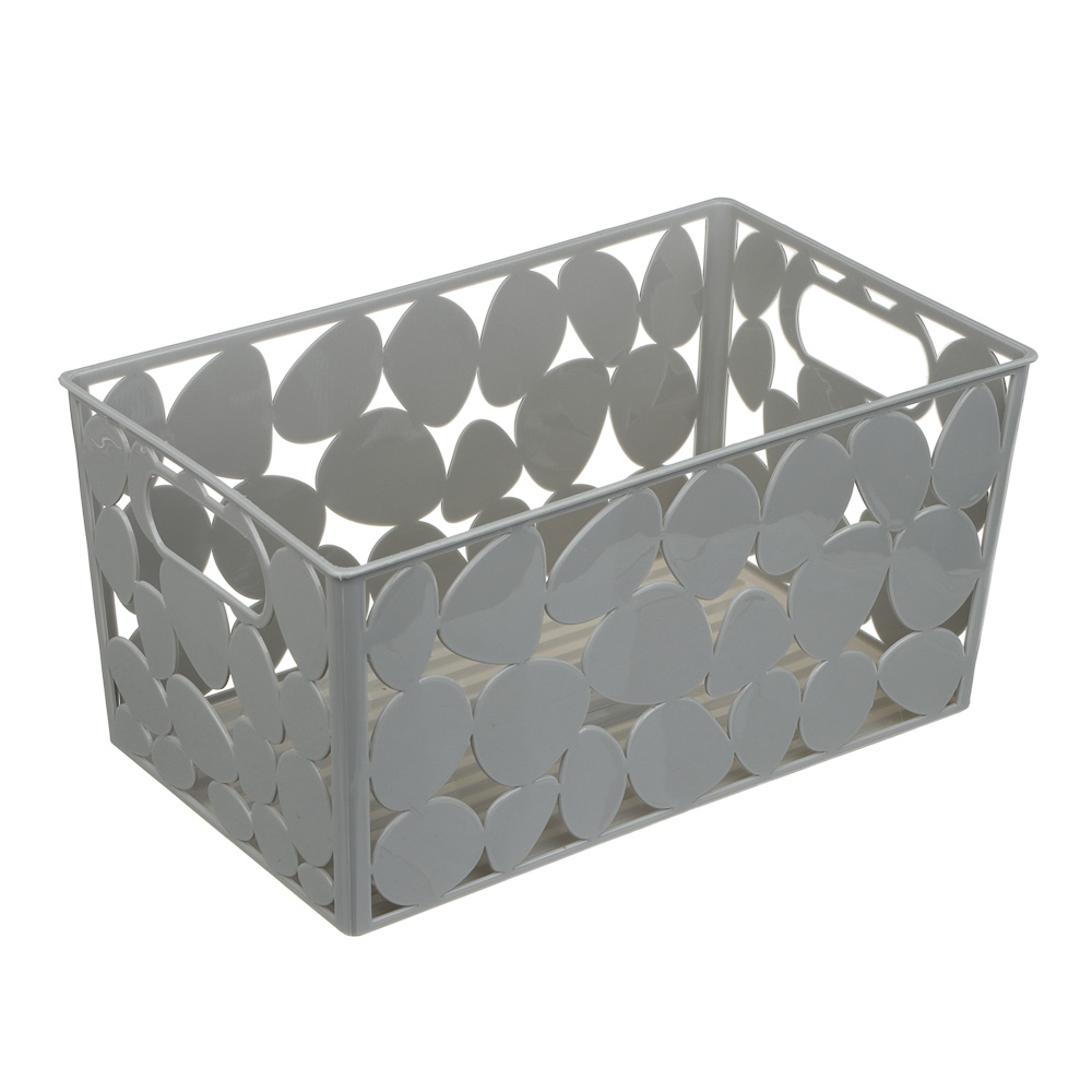 Корзинка для хранения тм VETTA, пластик, 25,5x15x12,5см, 2 цвета - #2