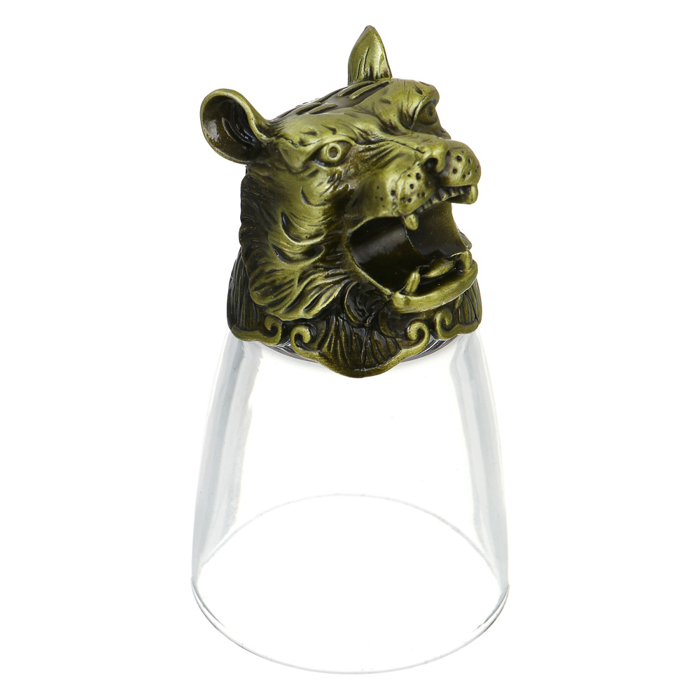 Набор стопок стеклянных Знаки зодиака 12пр, бронза - #3