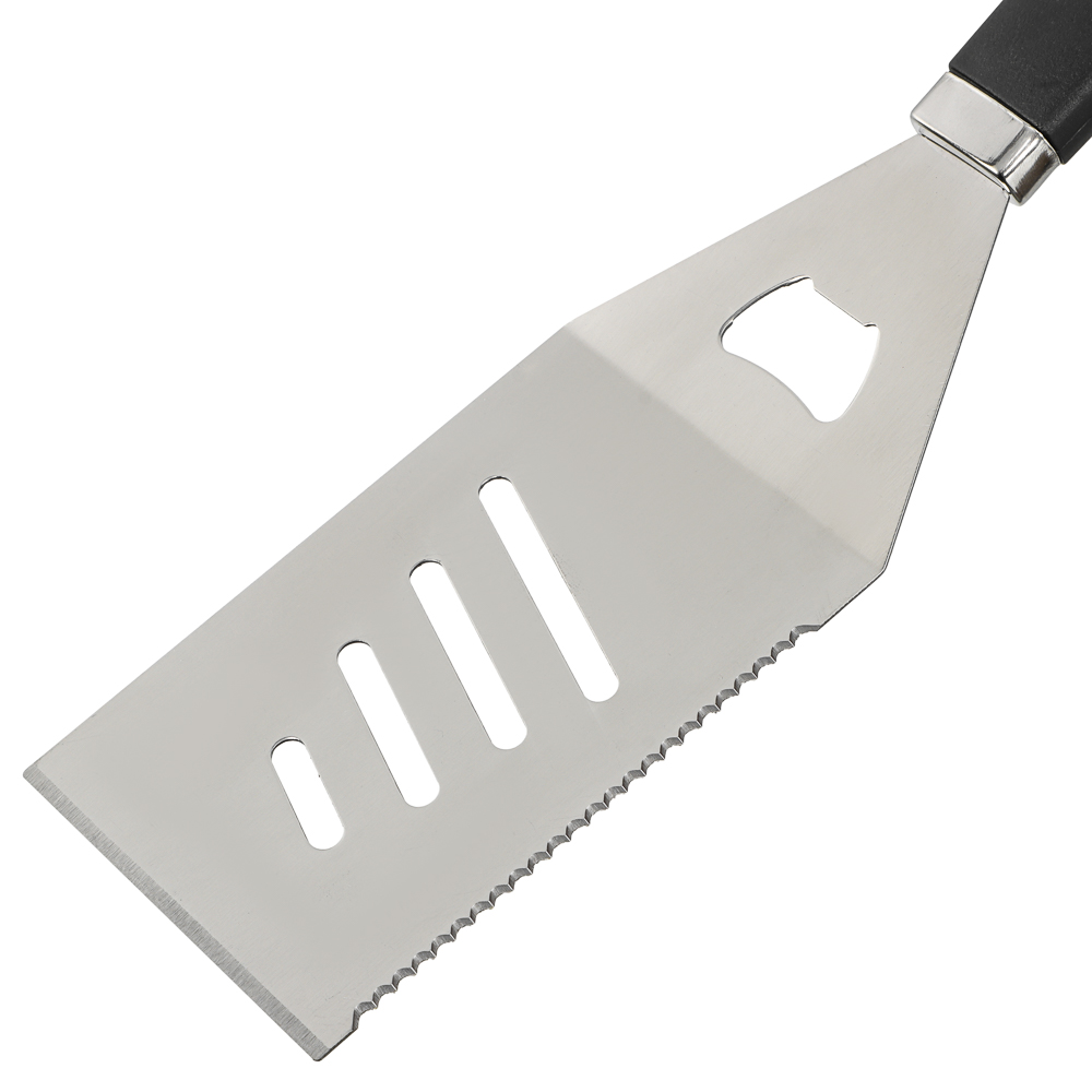 Набор для гриля 3 в 1 тм GRILLBOOM, (вилка, щипцы, лопатка), нерж. сталь, пластик - #5