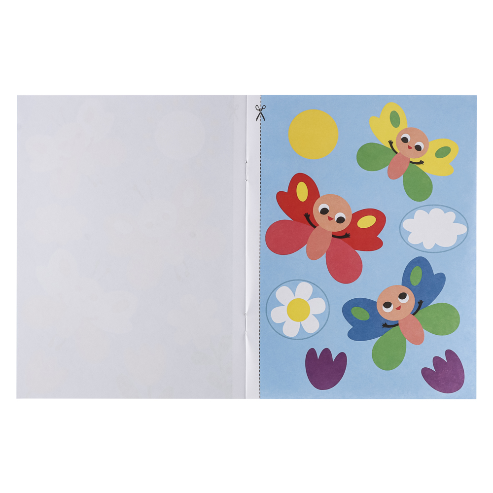 Книжка Аппликации/Вырезалки 21,2x16,2 см, бумага, 40 стр., 5 дизайнов - #3