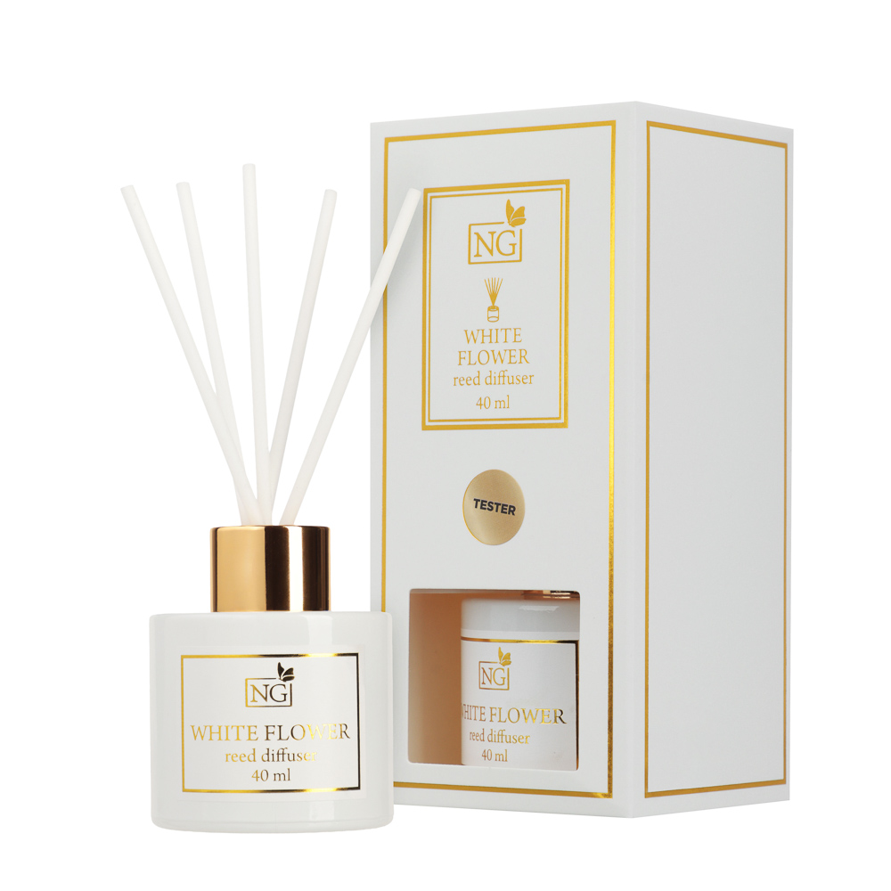 NEW GALAXY Диффузор LuxWhite, 40 мл, White flower - #2