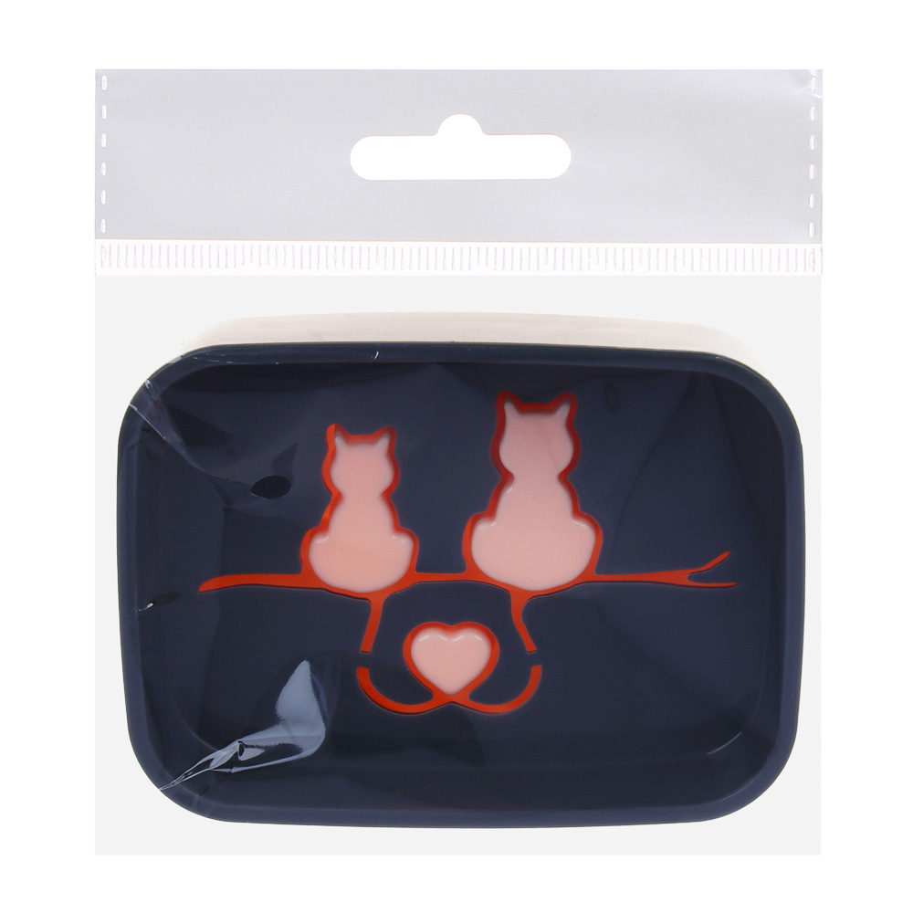 VETTA Мыльница, пластик, 13,5х10х3,5 см, Энимал - #5