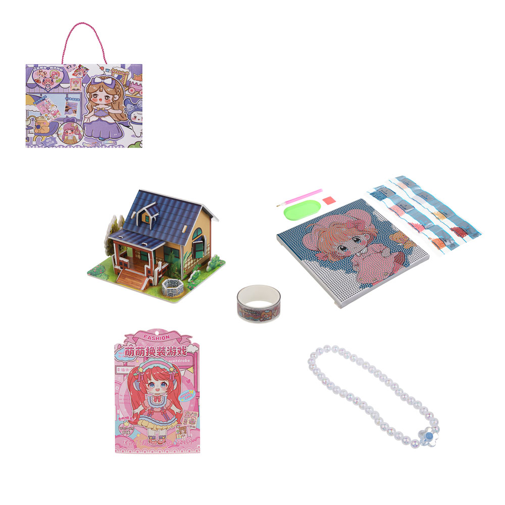 Набор для творчества бумага, PVC, 29х21х4см, 2 дизайна - #1