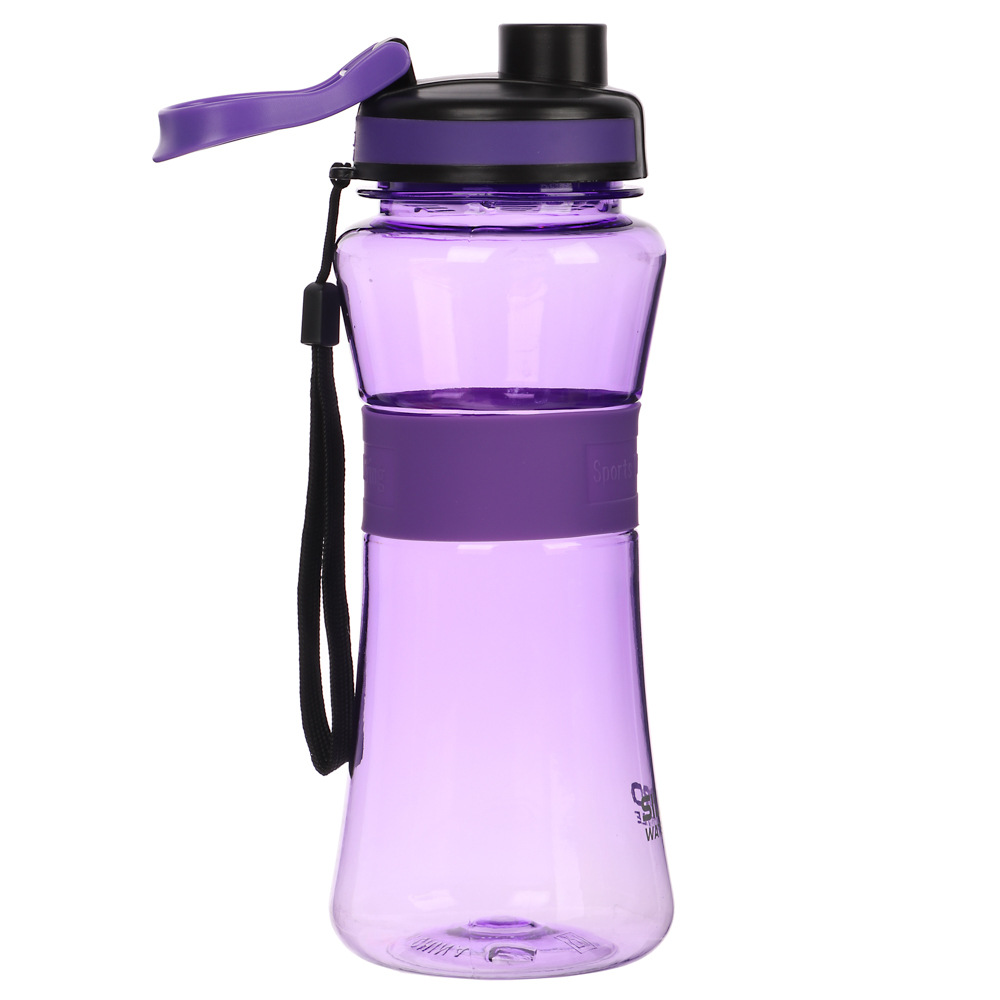 SILAPRO Спортивная бутылка с сеточкой 22х8см, 700мл, силикон, PC - #15