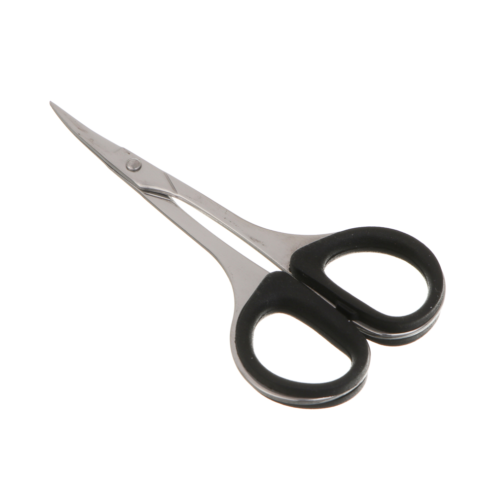 Ножницы маникюрные для кутикулы тм ЮНИLOOK, сталь, силикон, 9 см, 2 цвета - #2