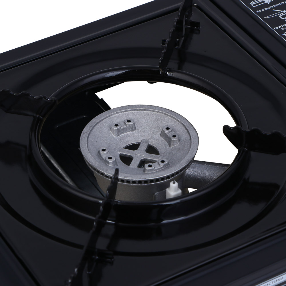 РОКОТ Плитка газовая к бал. с цанговым захватом портатив., в кейсе, 32,2х27,1х7,5см, металл, пластик - #3