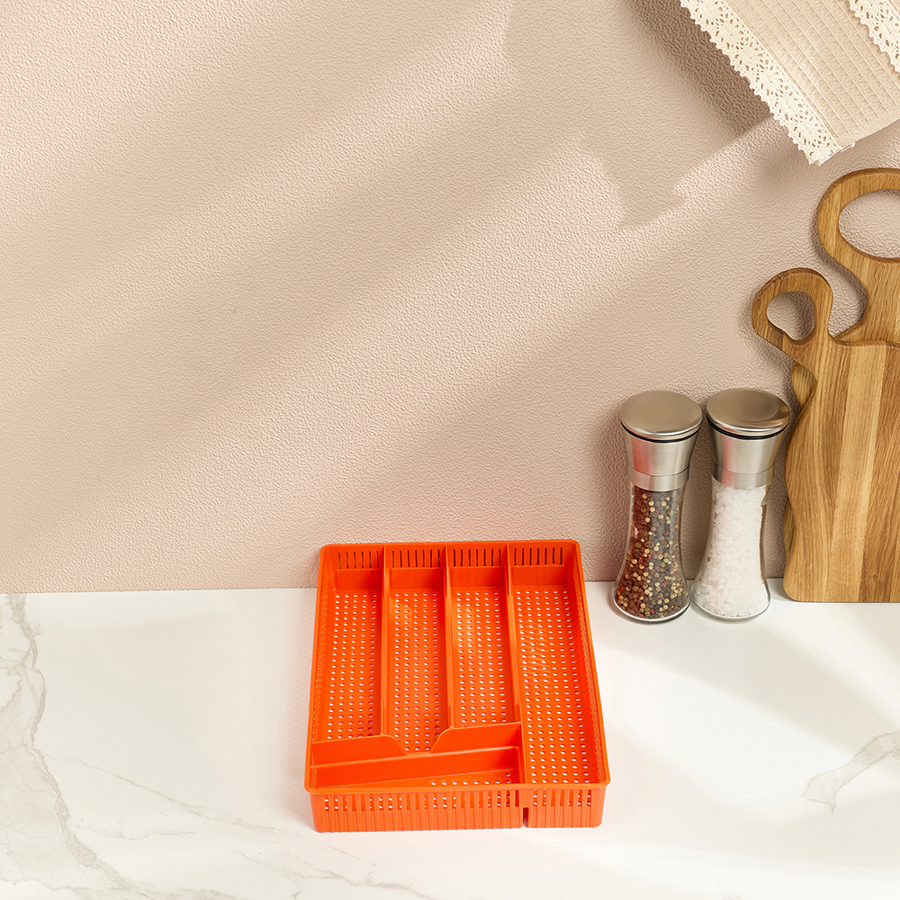 Лоток для столовых приборов, 30х22х4,5см, пластик, Р2030 - #4