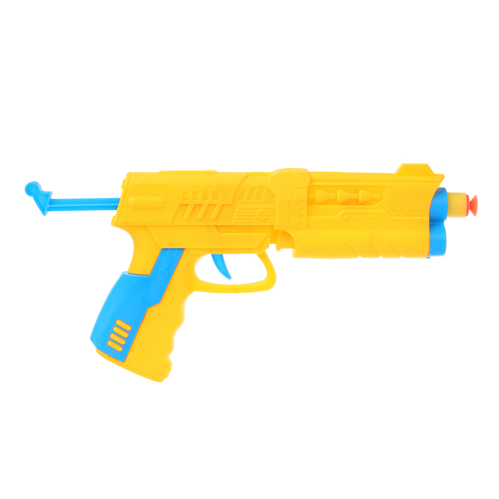 ИГРОЛЕНД Пистолет с мягкими пулями "Космический стрелок", EVA, PP, PVC, 16х27х3см, 2 дизайна - #5