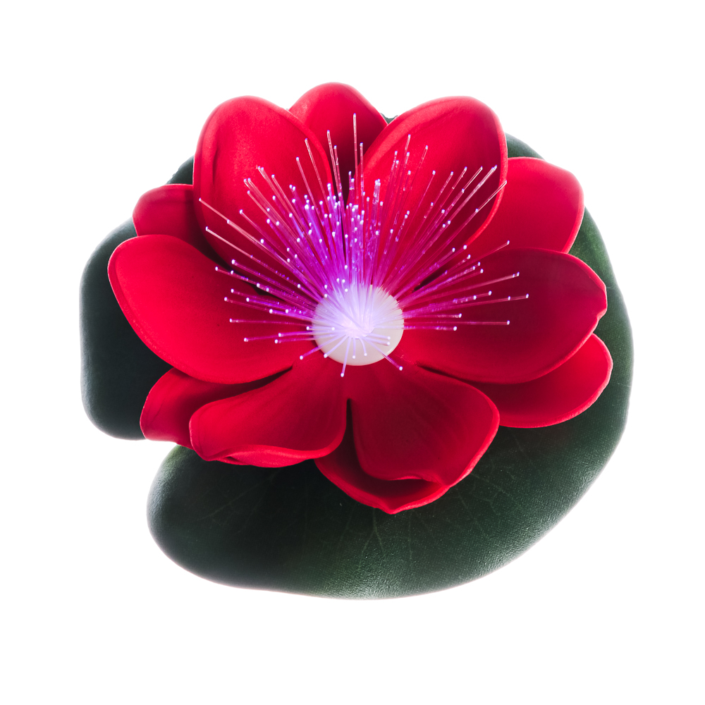 Лилия декоративная Inbloom с подсветкой для пруда, 10 см - #5