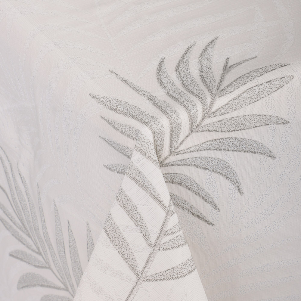 PROVANCE Люмен Скатерть ПВХ ажурная 137х230см, листья - #2