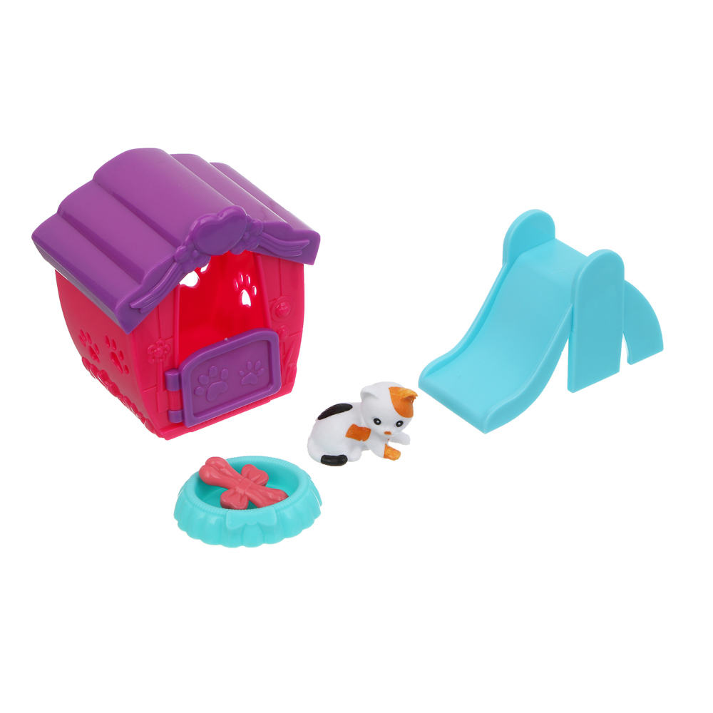 ИГРОЛЕНД Питомец с акс., 4 пр., PVC, ABS, 6,5х5,1х12,4 см, 4 вида - #5