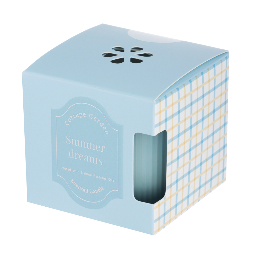 Свеча ароматизированная тм NEW GALAXY Cottage garden 90г,Wild Honey, Summer Dreams, Cherry Blossom - #10