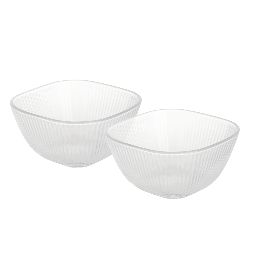 MILLIMI Набор розеток 2шт, 10х5,5см, 265мл, стекло - #1