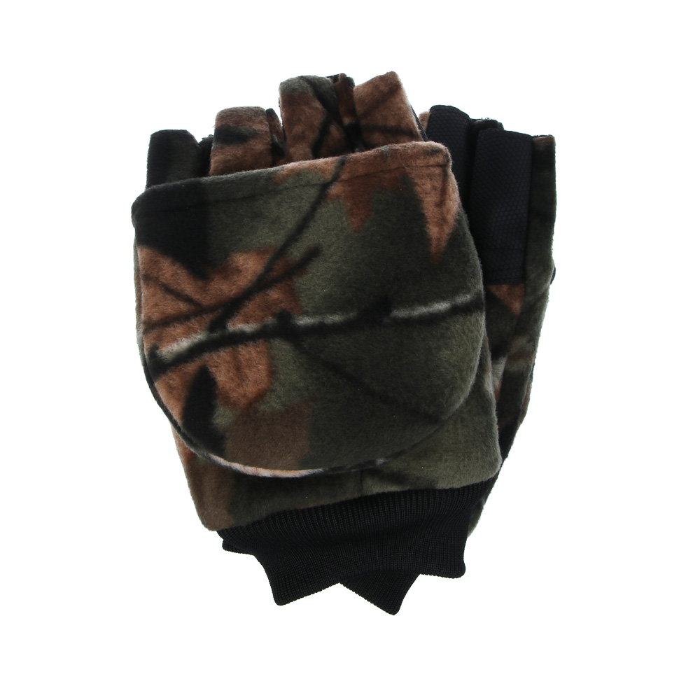 AZOR FISHING Варежки зимние флисовые с клапаном на магните, 28х11,5 см - #3